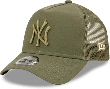 Кепка New Era New York Yankees з сіткою Olive A-Frame, регульована, універсальний розмір