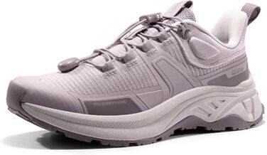Жіночі трекінгові черевики NORTIV 8 - легкі, дихаючі, сітка, для хайкінгу, туризму, роботи (41.5 EU, світло-фіолетовий)