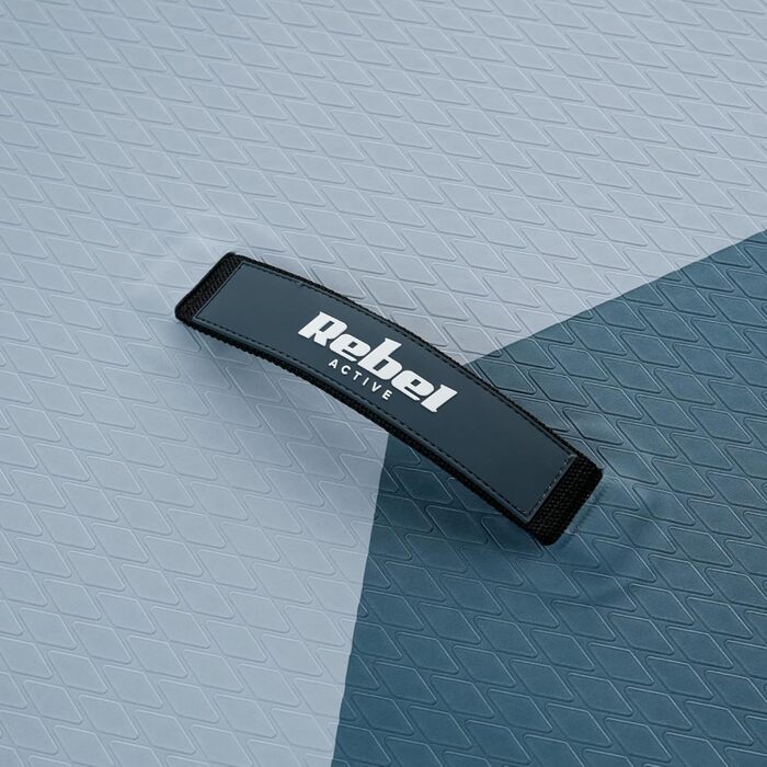 SUP дошка Rebel Electro Brett 350 см з насосом, веслом та рюкзаком (RBA-4501-BL) - надувна, Drop-Stitch