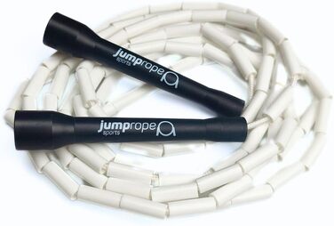 Професійна скакалка для змагань Rope Skipping BEAD CHAMPION, 3.0 м, регульована