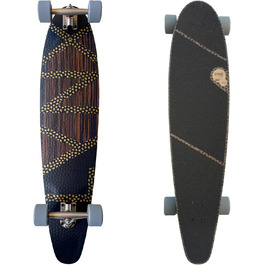 Лонгборд SWITCH Lynx Pintail 97 см для круїзингу, ABEC-9, склопластик, гнучкий, підвіски Paris V2 150 мм, для підлітків і дорослих, легкий, вироблено в Європі