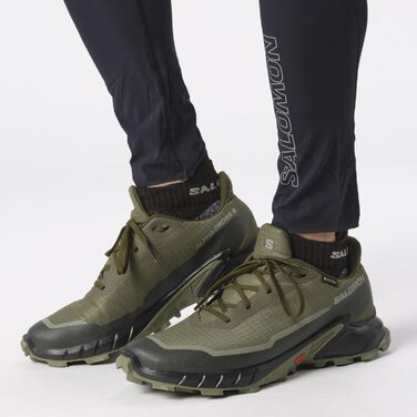 Кросівки для трейлраннінгу Salomon Alphacross 5 Gore-Tex, чоловічі, 46 2/3 EU, Olive Night/Black/Deep Lichen Green