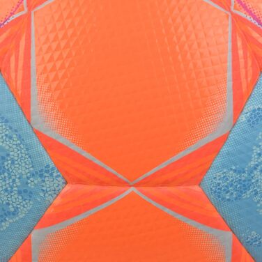Футбольний м'яч Derbystar Bundesliga Brillant Replica помаранчево-блакитний, висока видимість