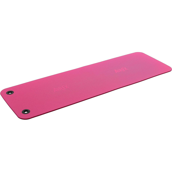 Гімнастичний килимок AIREX Fitline 180 рожевий з отворами, 180x60x1 см