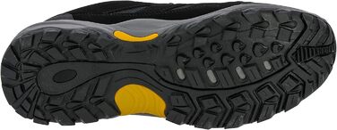 Черевики трекінгові та похідні Brütting Mount Hunter Low Unisex, 44 EU, чорний/жовтий