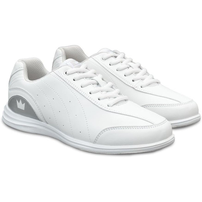Жіноче взуття для боулінгу Brunswick White Silver (10, White Silver)