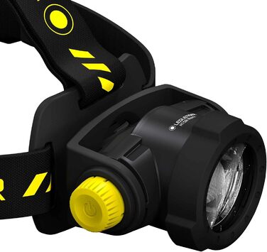 Ліхтар налобний Ledlenser H15R Work чорного кольору, універсальний розмір