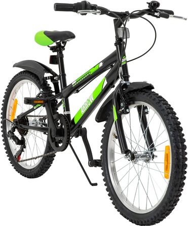 Дитячий велосипед Actionbikes Arrow 20/24 дюймів, 6 швидкостей, V-Brake, захист крил, для хлопчиків і дівчаток, від 6 до 12 років
