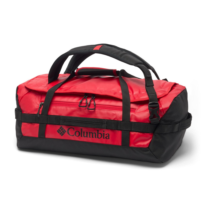 Унісекс сумка-дафл Columbia Landroamer 40L для подорожей та спорту, Mountain Red/Black