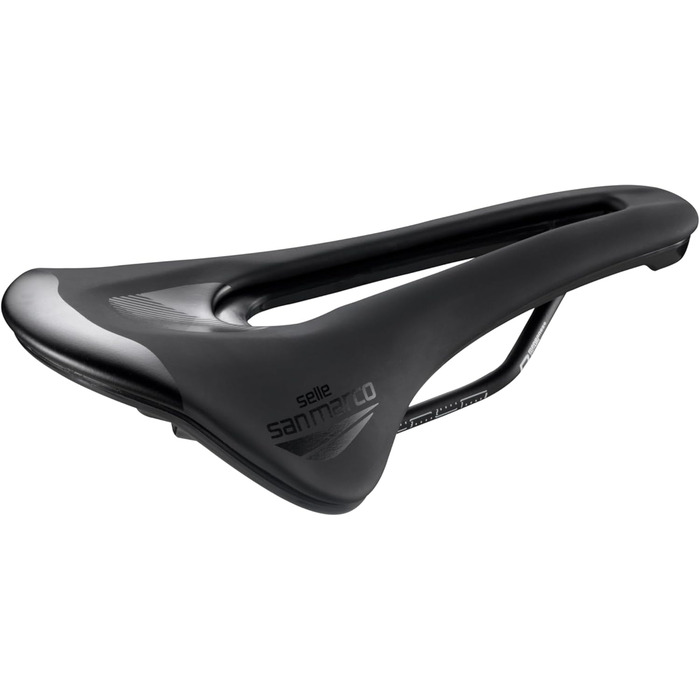 Сідло Selle San Marco Shortfit 2.0 Dynamic L3 чорне для велосипеда