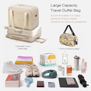 Спортивна сумка-рюкзак SPAHER Leopard: 40x30x20 см, для ручної поклажі Wizzair, Vueling, для подорожей, фітнесу, дамам та чоловікам