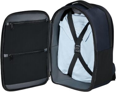 Рюкзак Samsonite Guardit 3.0 для ручної поклажі Ryanair, з відділенням для ноутбука 14.1'', 25x20x40 см, 24 л, синій, підходить під сидіння, легкий дорожній рюкзак для літака