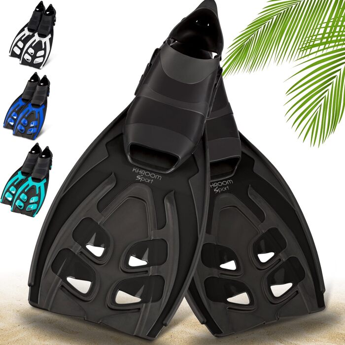 Ласти для снорклінгу та дайвінгу Khroom Flossen (Італія) р. 36-47, унісекс, регульовані