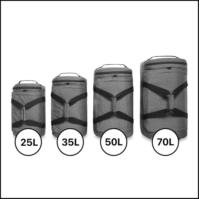 Спортивна сумка Dakine EQ Duffle 70 л, чорна, міцна та зручна, з двосторонньою блискавкою, легка для транспортування