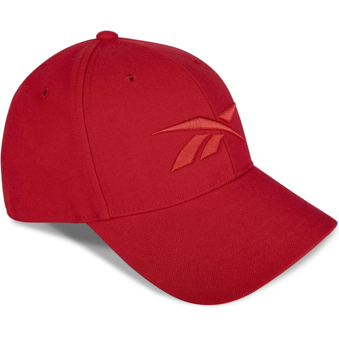 Кепка-бейсболка Reebok Unisex червоного кольору, універсальний розмір (Getaway Solids)