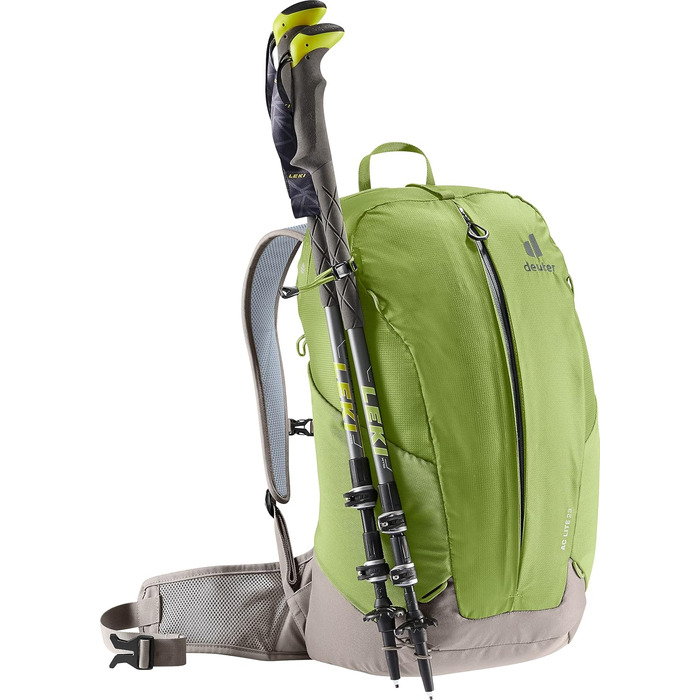 Рюкзак туристичний Deuter AC Lite 23 л (зелено-червоний)