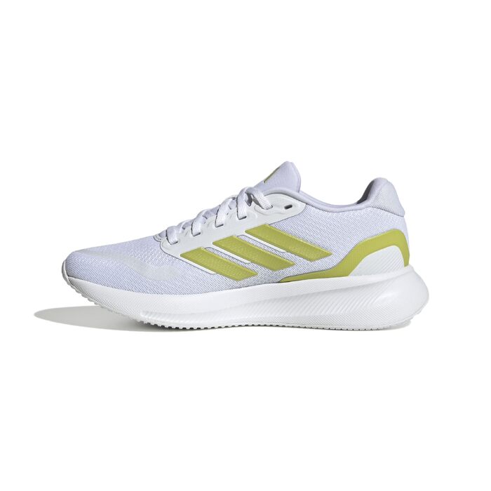 Жіночі кросівки для бігу adidas Runfalcon 5 з амортизацією Cloudfoam, білі, розмір 36 EU