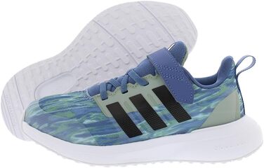 Дитячі кросівки Adidas Fortarun 2.0 для малюків (3 Little Kid), синьо-зелені