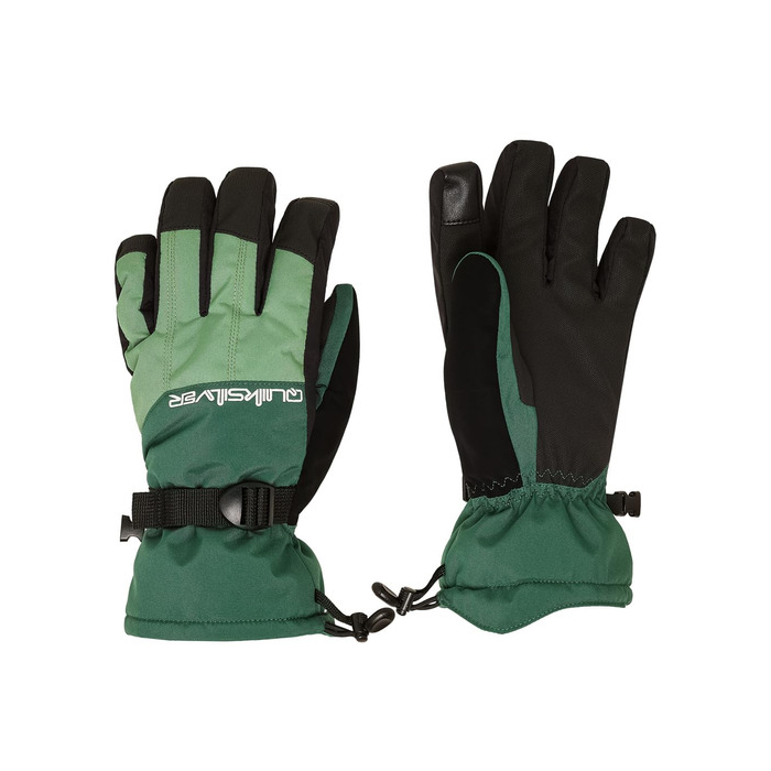 Чоловічі рукавички для холодної погоди Quiksilver Mission Glove, Trekking Green, розмір S