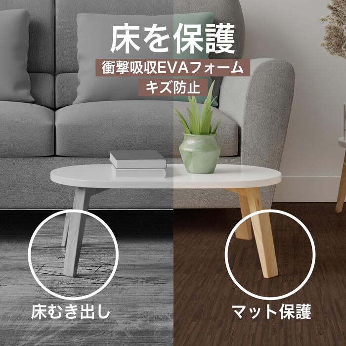 Набір модульних килимків для фітнесу Yes4All (12 шт, 60x60 см), захисний пазл-покриття для підлоги в тренажерний зал, гараж або дім, 4.5 м², колір Темний дуб