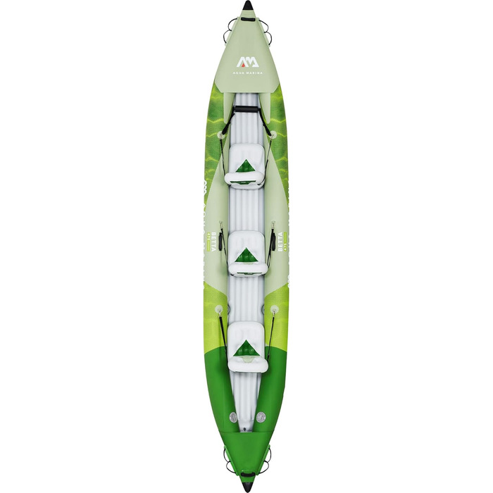 Надувний каяк Aqua Marina Betta 475 см для 2-3 осіб, комплект для туризму, човен-каное, преміум якість