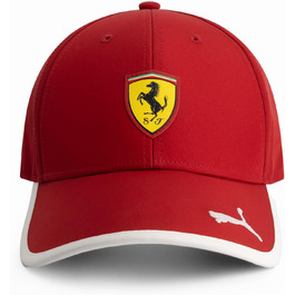 Кепка PUMA Scuderia Ferrari F1 для дітей з логотипом - червона, універсальний розмір