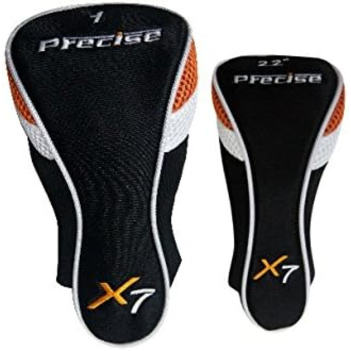 Набір ручок Precise X7, 7 шт, помаранчеві, для підлітків, унісекс
