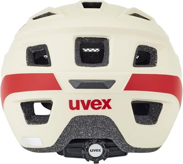 Велосипедний шолом uvex access для MTB, жіночий та чоловічий, легкий, регульований розмір 57-62 см, з оптимізованою вентиляцією, колір пісочно-червоний матовий
