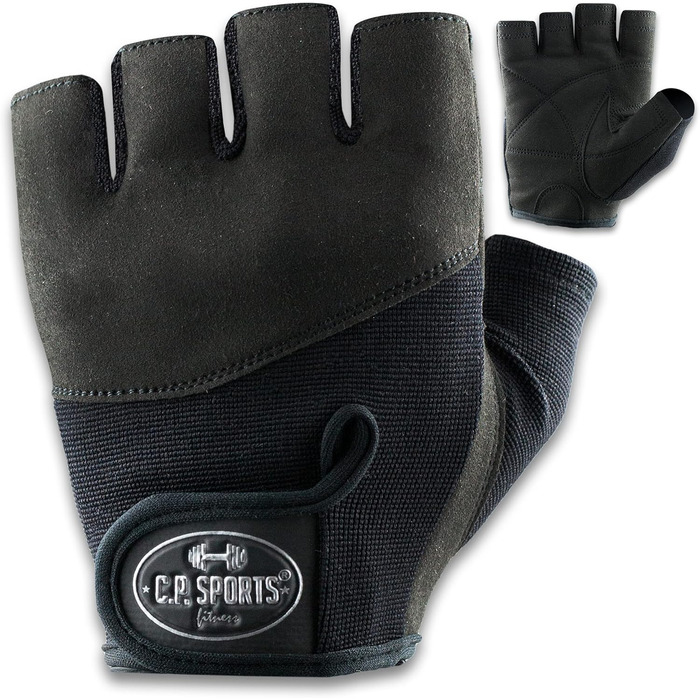 Спортивні рукавички C.P. Sports Iron-Handschuh Komfort для тренувань, бодібілдингу та фітнесу | Рукавички для чоловіків та жінок M (18-20 см)