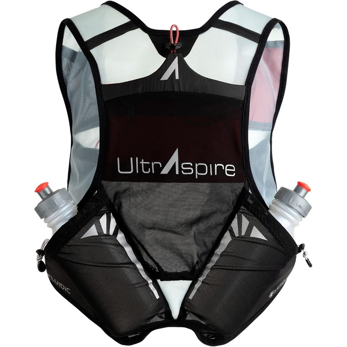 Ultraspire Momentum 2.0 бігова гідратаційна жилетка 6 л, мінімалістична, сумісна з 4 флягами по 550 мл (фляги окремо)