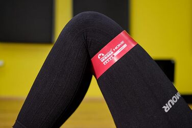 Набір фітнес-гумок Majestic Sport 5 шт. для фітнесу, пілатесу, йоги та м'язового розвитку (Booty Band, Mini Home Band)