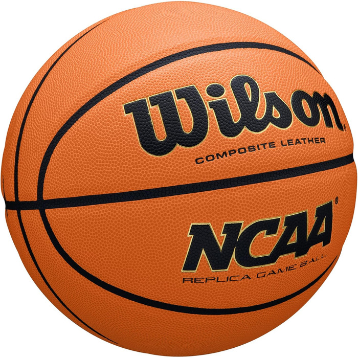 Баскетбольний м’яч Wilson NCAA Replica, 17,8–74,9 см