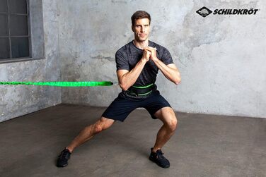 Тренажер для швидкості Schildkröt Speed Trainer Pro, пояс і еспандер, набір, у 4-кольоровій коробці