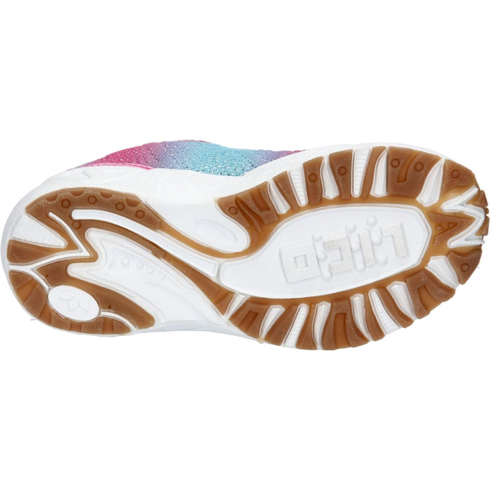 Дитячі кросівки Lico Flori Vs (33 EU, Рожево-бірюзові)