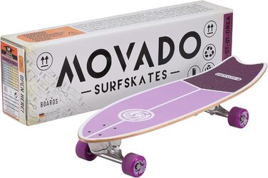 Скейтборд Star Scooter Surf Longboard Retro Cruiser ABEC-11 рожевий, для дорослих, унісекс, повний комплект