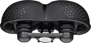 Сідло для міського велосипеда Selle San Marco City Sofa L1, м'яке, зручне, чорне