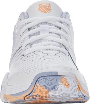 Тенісне взуття K-Swiss Court Express Omni для дівчаток (37 EU, білий, Heather Peach Fuzz)
