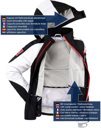 Куртка гірськолижна Nebuus Softshell Rockshe чоловіча чорно-біла (3XL)