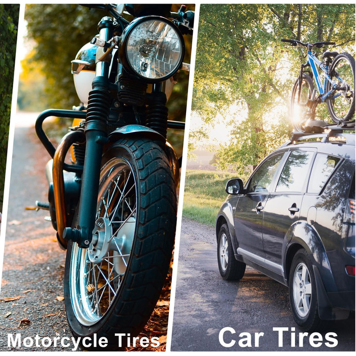 Насос для велосипеда GOBKO з манометром, 160 PSI, 11 Bar, для шосе, MTB, спортивних м'ячів, помаранчевий