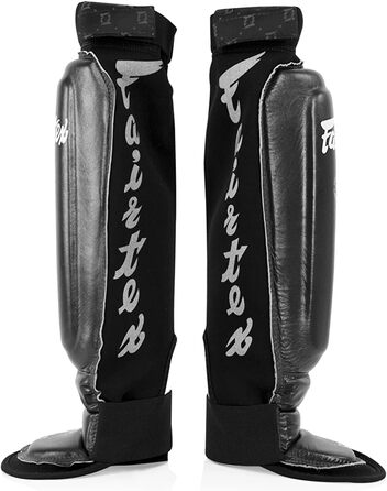 Захист гомілки та стопи Fairtex MMA, неопрен, чорний, L