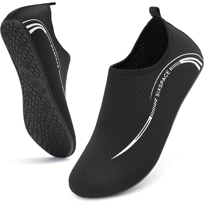 Шкарпетки для плавання Sixspace: дихаючі аквашузи для чоловіків та жінок, швидко сохнуть, розмір 34-47