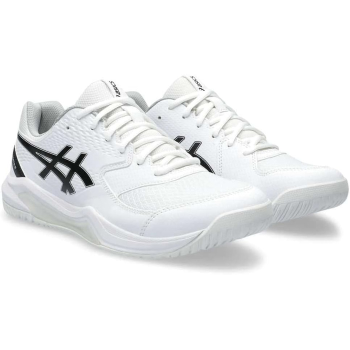 Тенісні кросівки ASICS Gel Dedicate 8 для чоловіків, 42.5 EU, білий/чорний