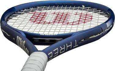 Тенісна ракетка Wilson Triad Three для дорослих, синя
