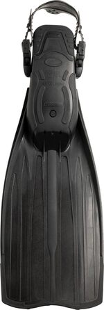 Ласти Cressi Pro Light відкриті, розмір M/L (41/43), чорні, для дайвінгу