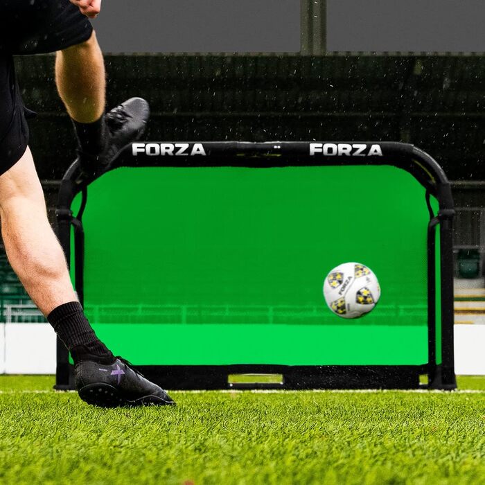 Складані алюмінієві футбольні ворота FORZA 1,8x1,2 м, зелений, з сумкою