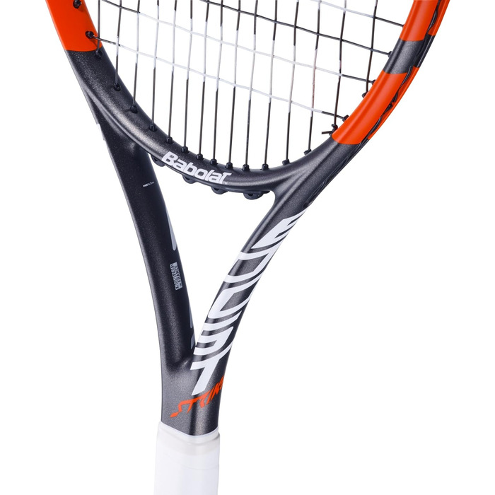 Тенісна ракетка Babolat Boost Strike для дорослих, натягнута, розмір ручки 2, червоно-чорно-біла, 2024