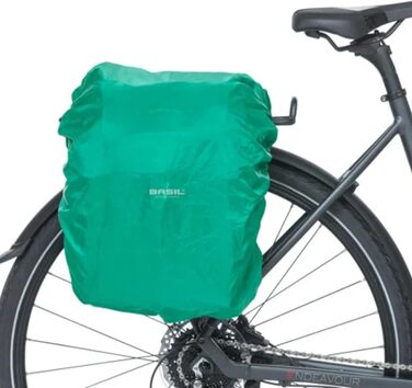 Велосипедна сумка Basil Discovery 365D, подвійна, чорна, 18 л