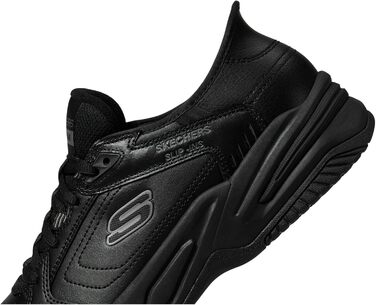 Чоловічі сліпони Skechers Max Cushioning Premier 2.0 Ascendant II (42 EU, Чорний текстиль, синтетика)