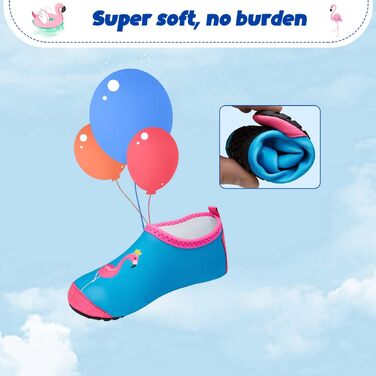 Дитячі шльопанці для плавання WateLves: шльопанці для басейну, пляжу та води (32/33 EU, Hln Blue)