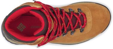 Водонепроникні туристичні черевики Columbia Newton Ridge Plus WP Amped для жінок, коричневі (Elk x Mountain Red), 39.5 EU